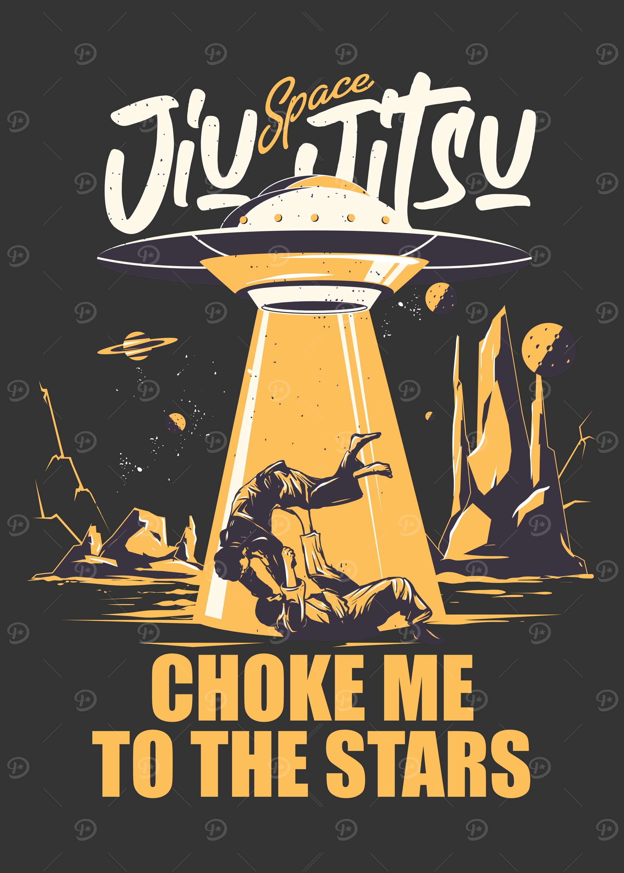 Space Jiu Jitsu Choke me