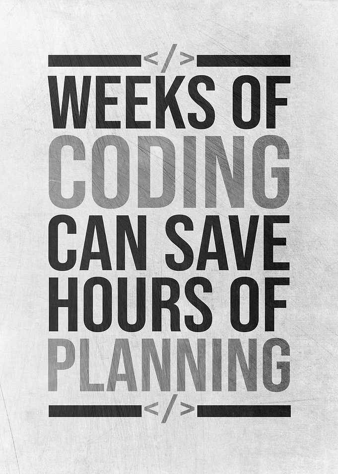 Coder White Poster