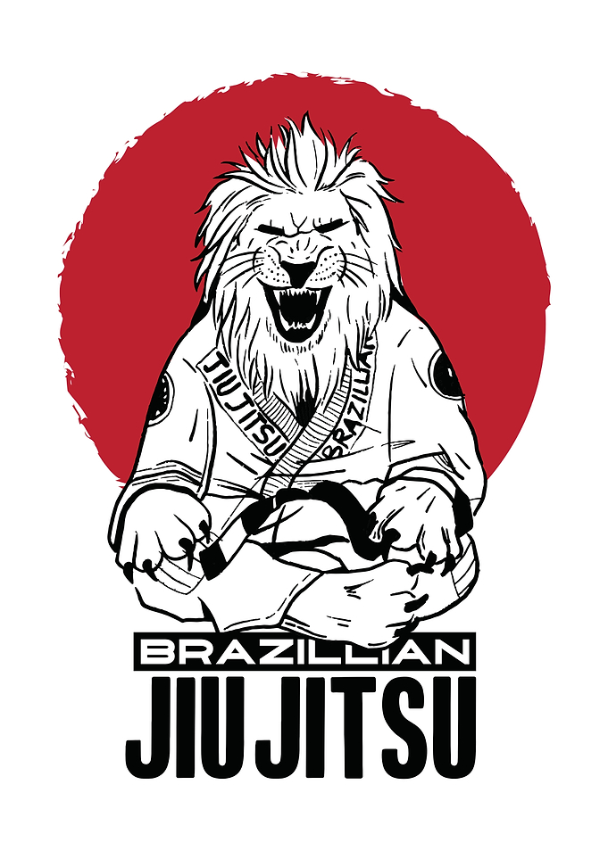 Brazilian Jiu Jitsu Lion