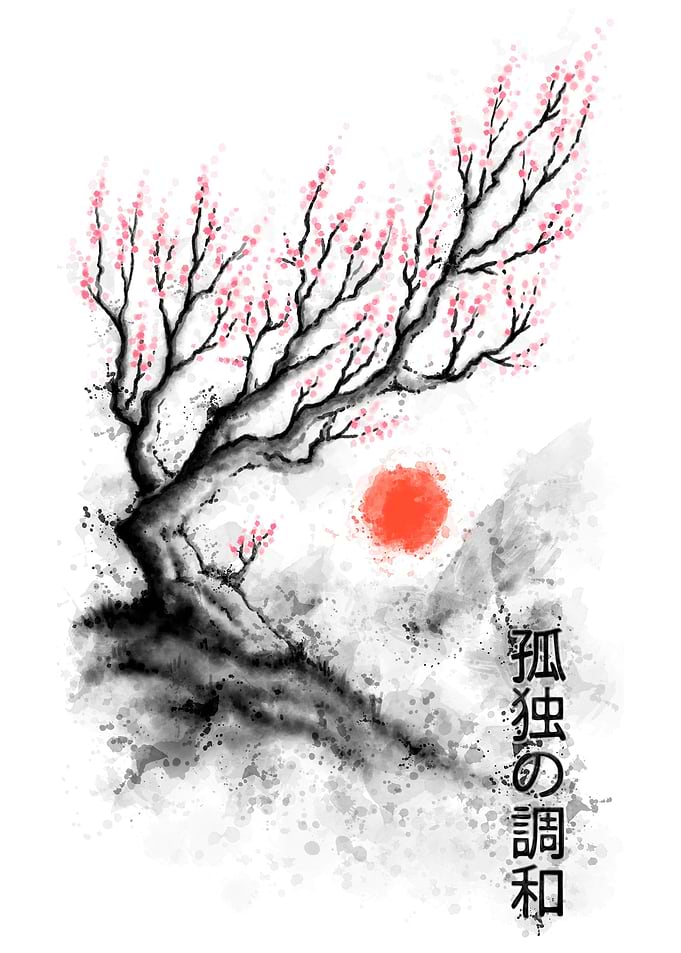 Sakura Sumi e