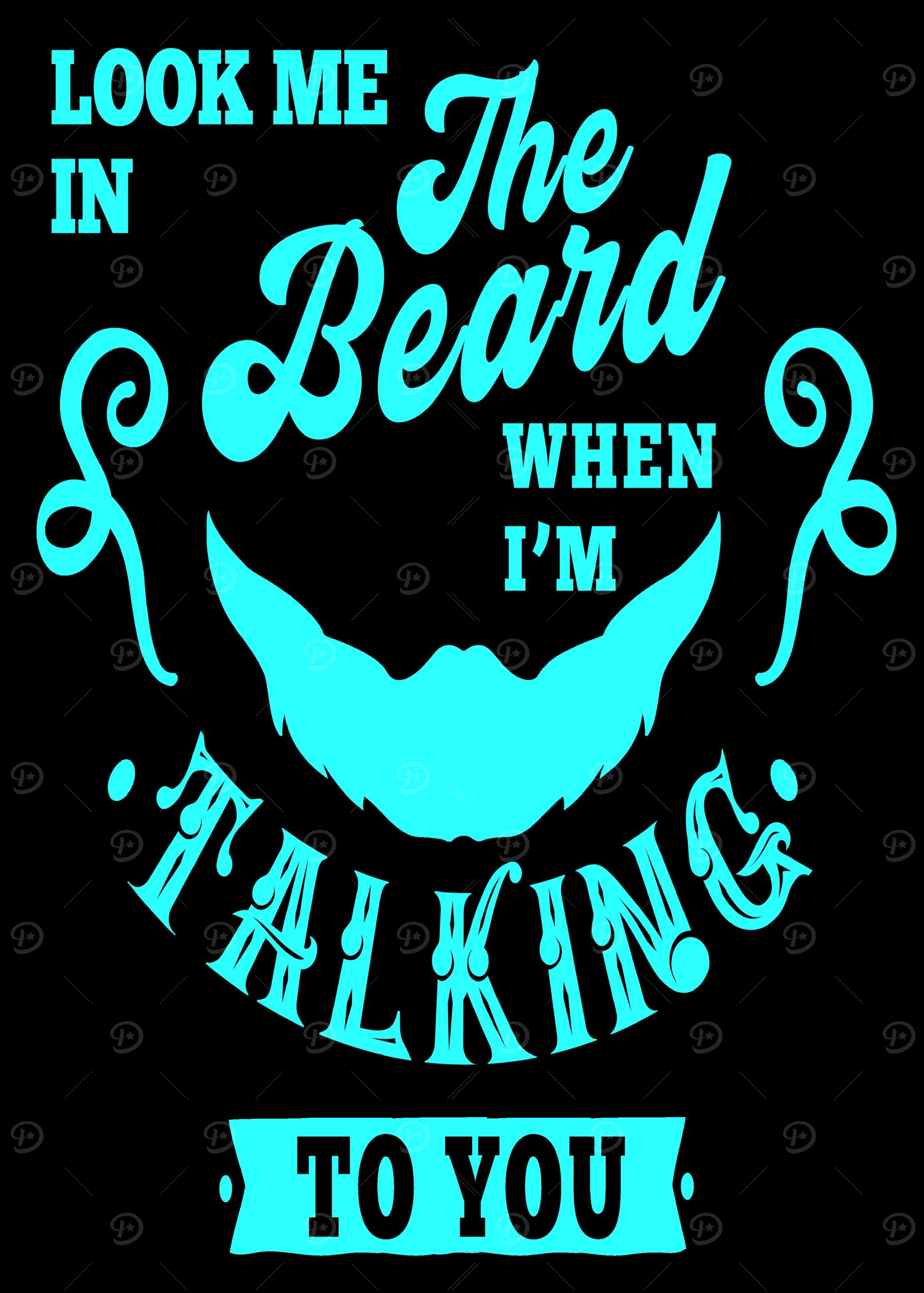 Look me in The Beard when