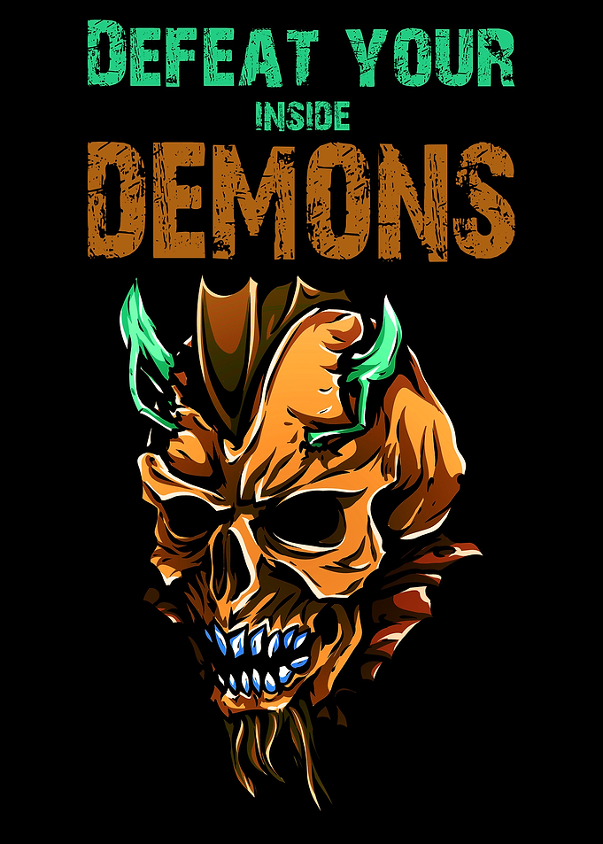 Demon Skull Gothic Devil