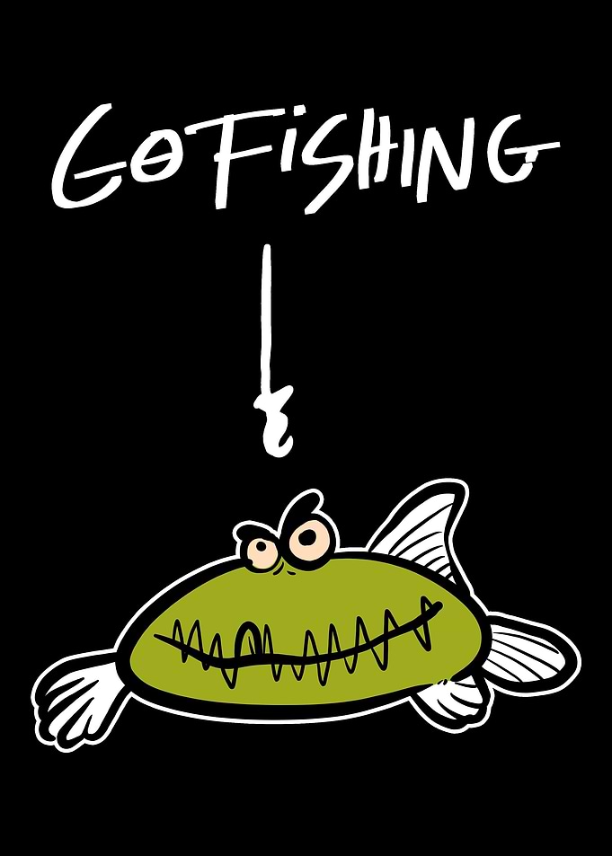 Go Fishing Fisherman or Fi