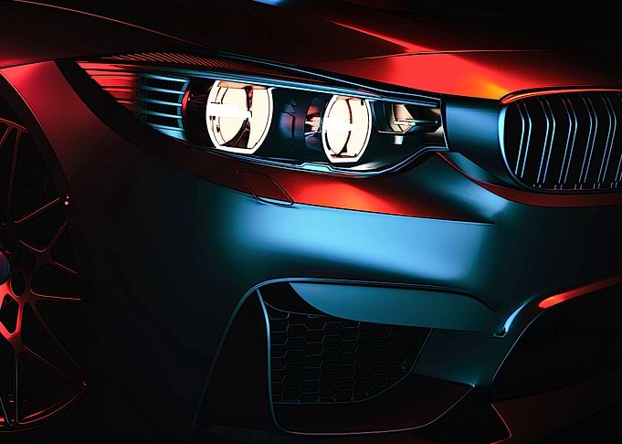 Bmw Car Frontlight