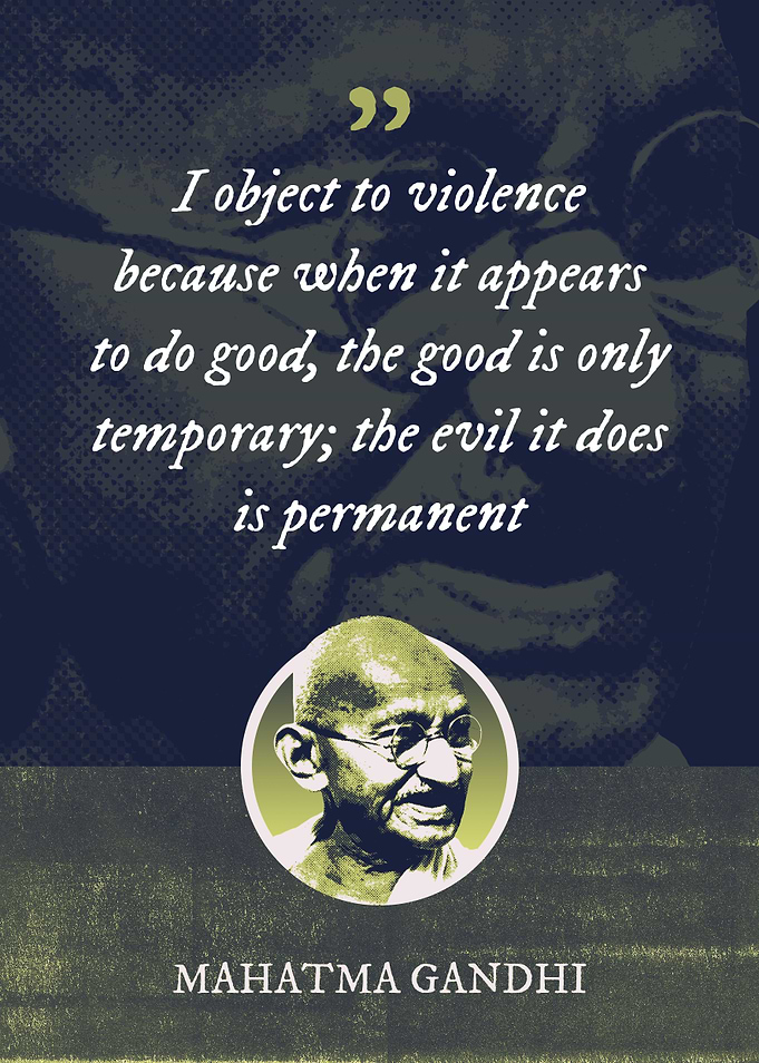 I object to violence