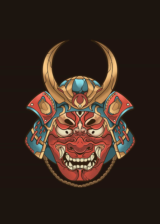 Red Oni Mask
