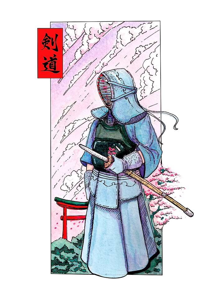 Kendoka Watercolor