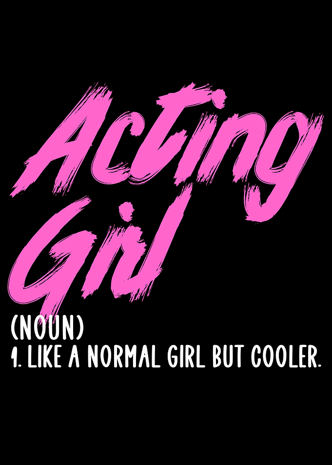 acting girl