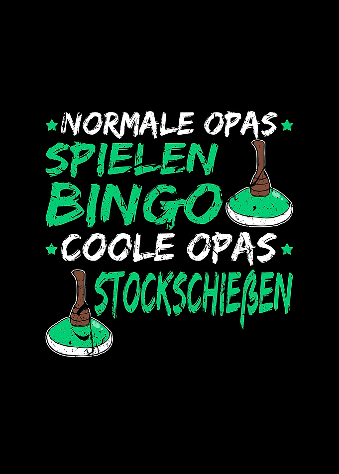 Eisstockschiesen Geschenk