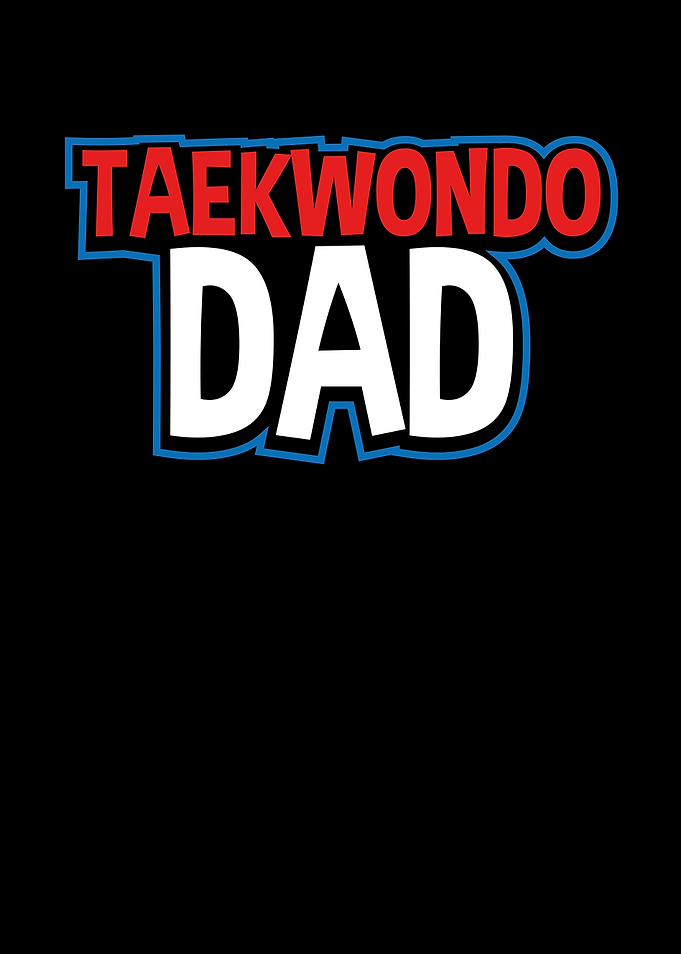 Taekwondo dad