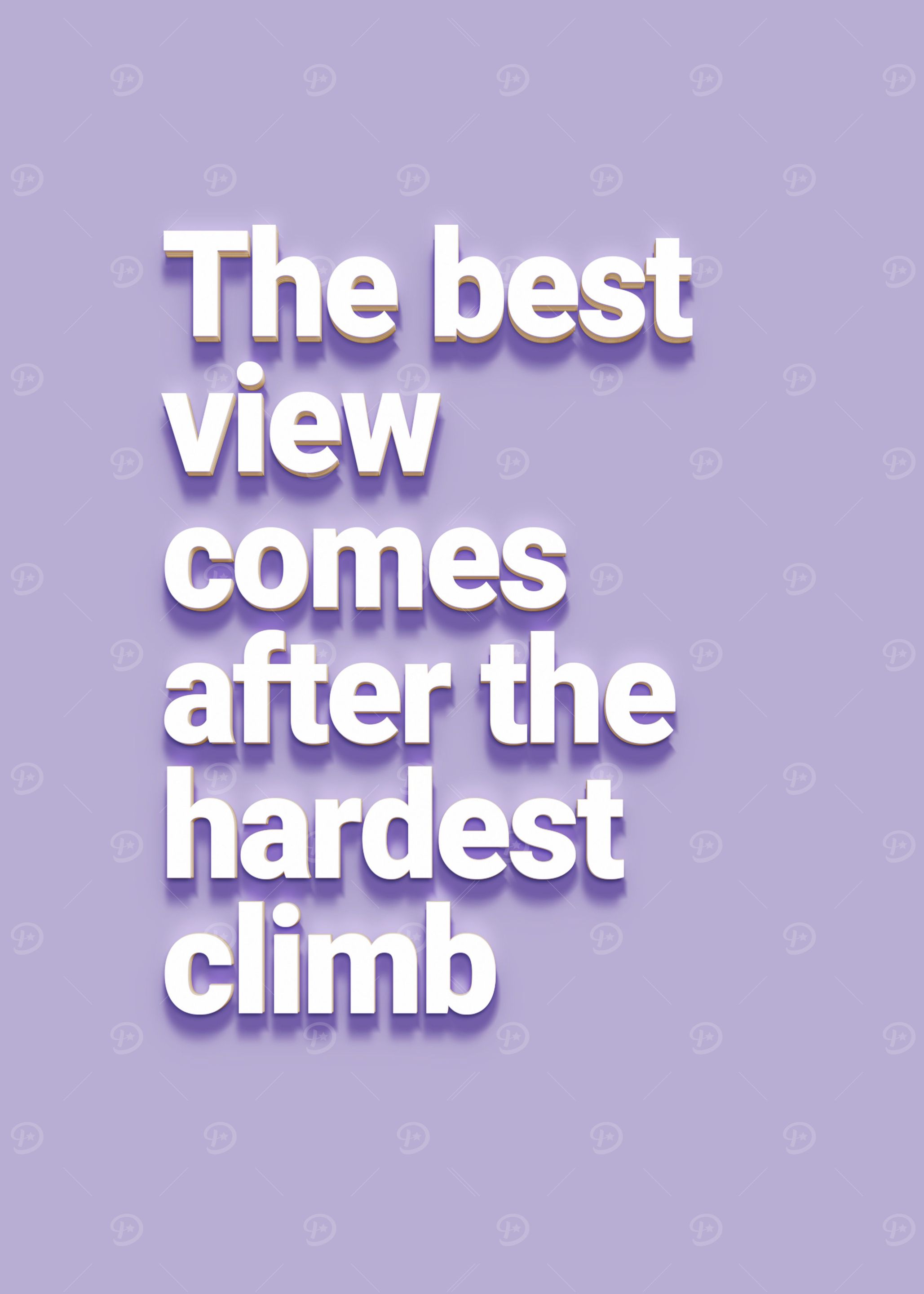 Inspirational motivation