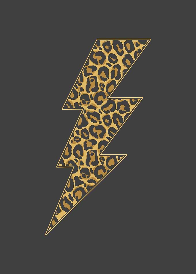 Lightning Leopard Pattern