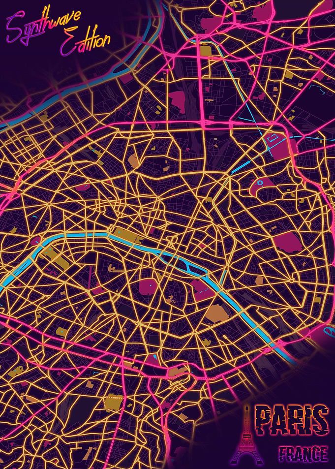 Paris Synthwave Edition