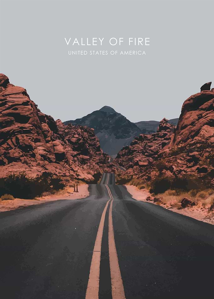 Valley of Fire Nevada Art