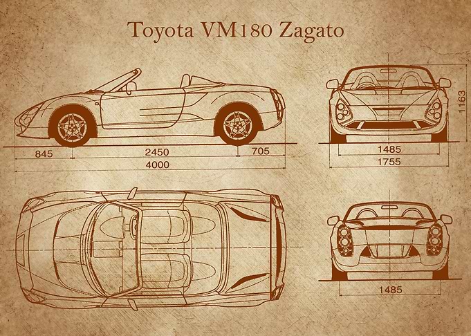 Toyota VM180 Zagato