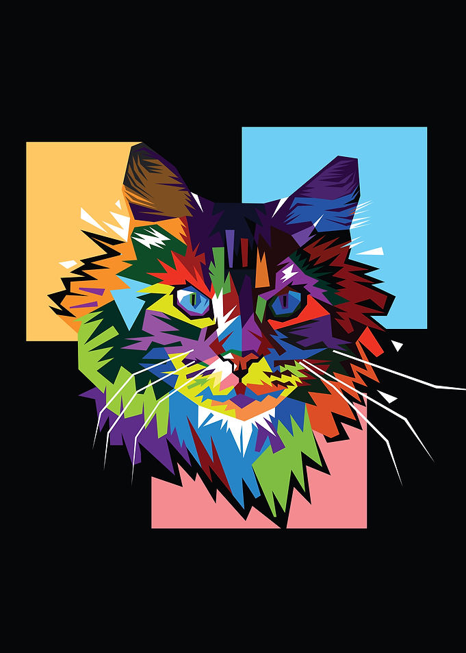 Cats Pop Art