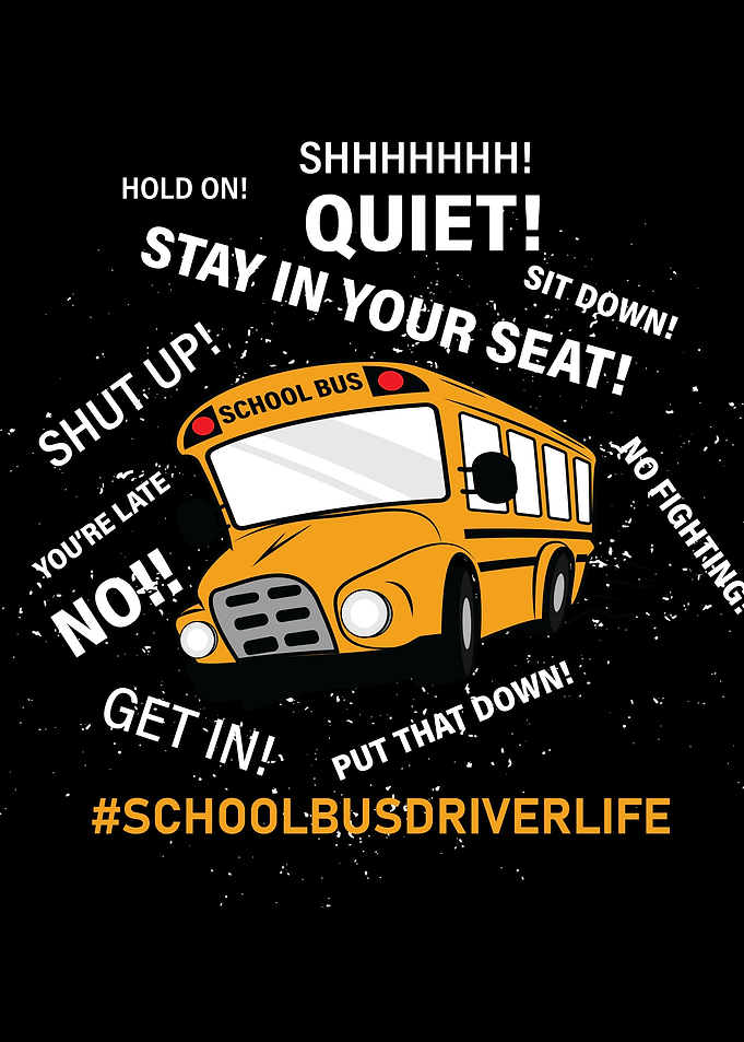 Funny Yellow School Bus