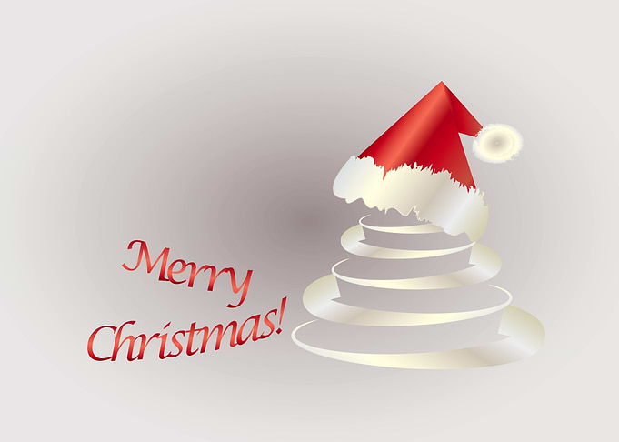 White cake for Santa