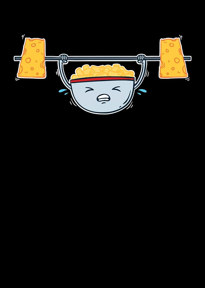 Macaroni Lifting Cheese