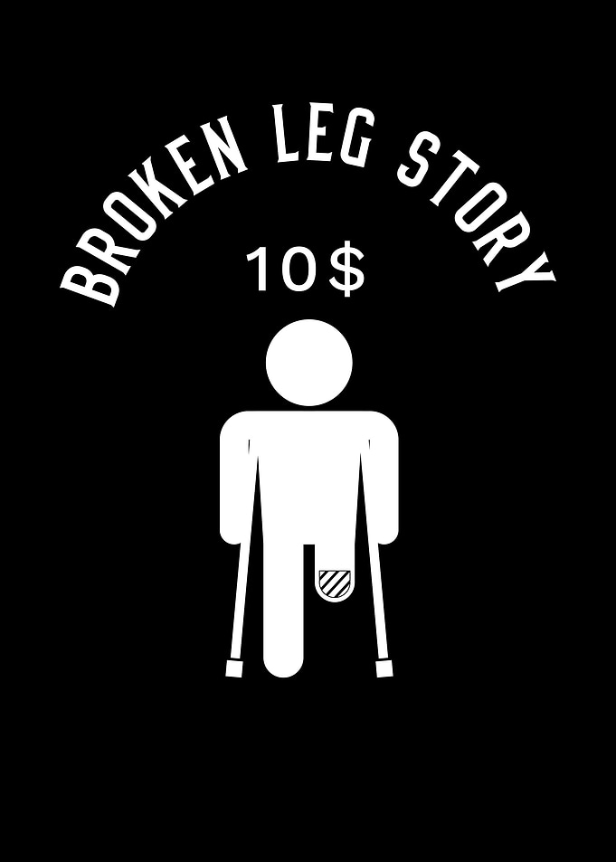 Broken Leg Story 10 I