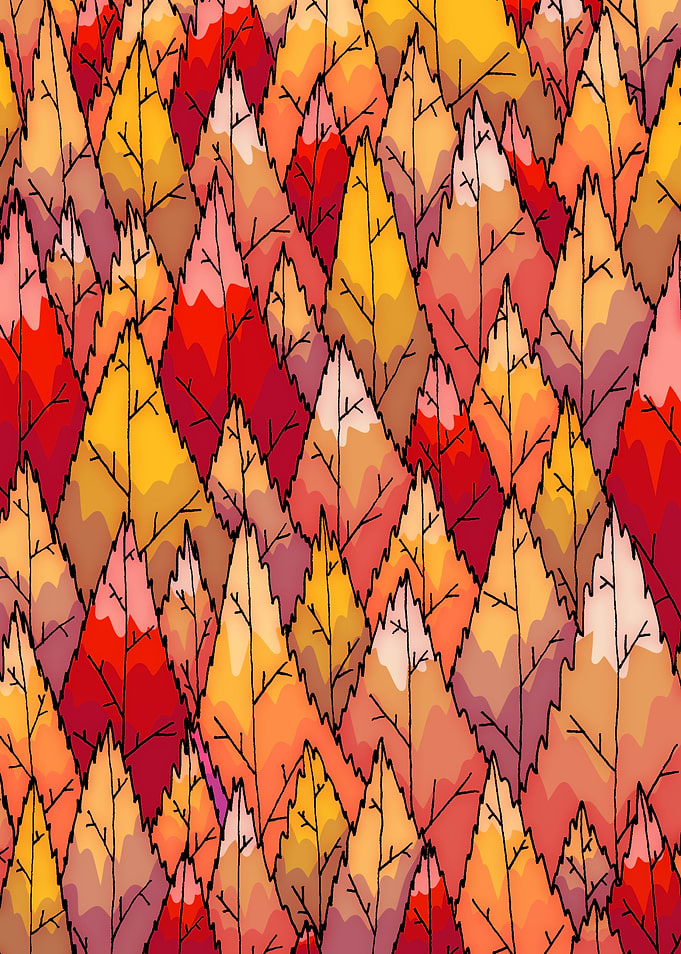 The autumnal woodland