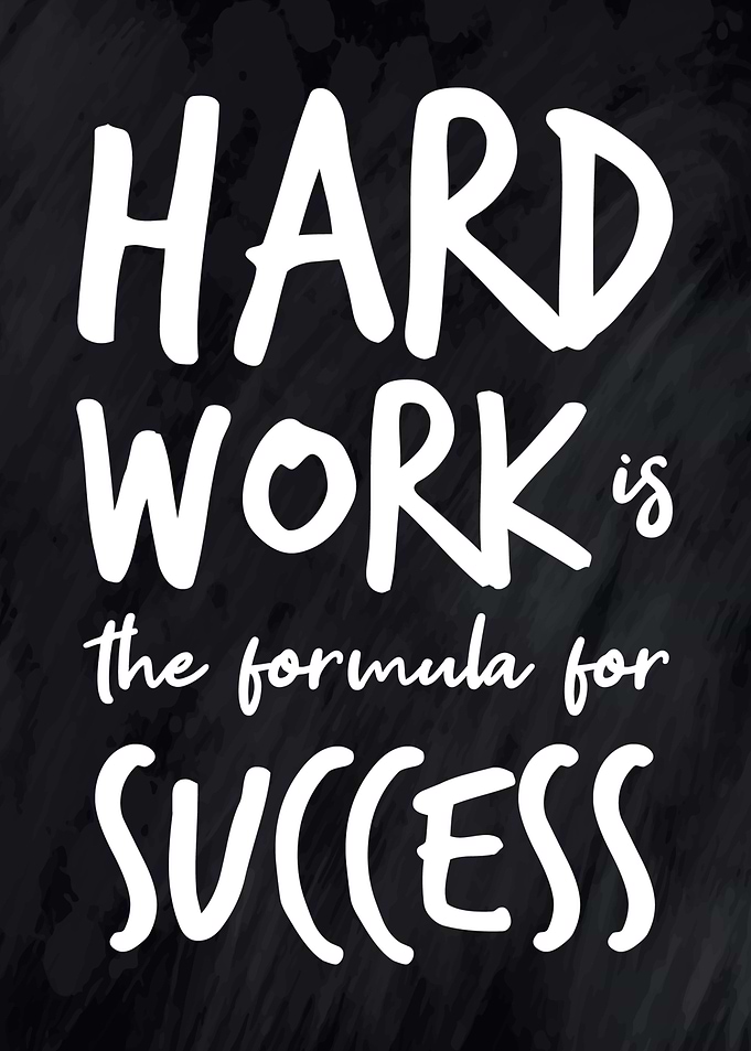 Hard work