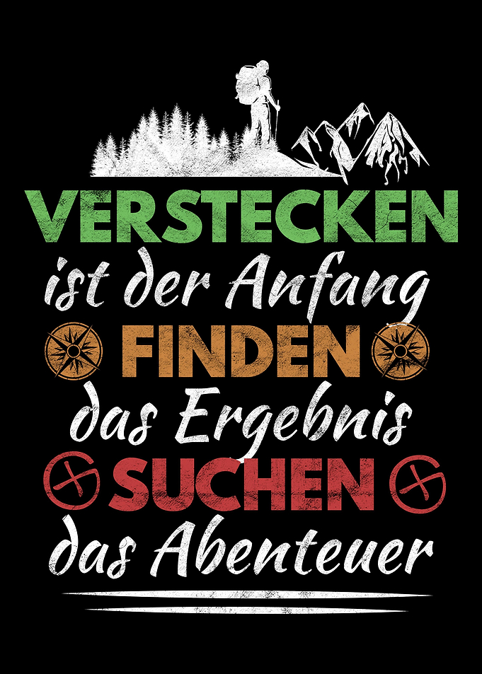 Geocache GPS Spruch