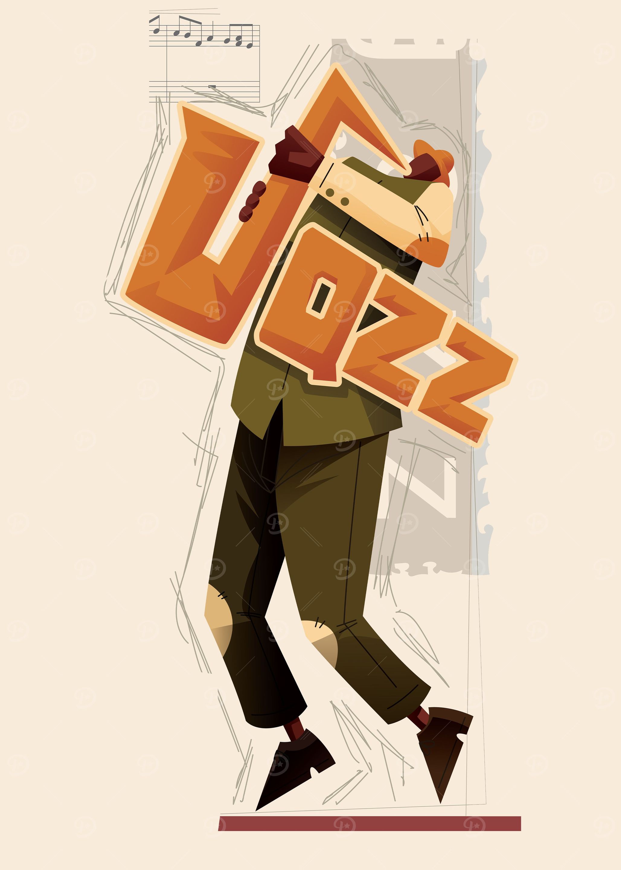 Jazz Cool Saxophone