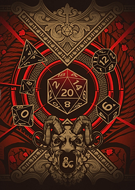 Dice Set Red