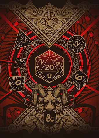 Dice Set Red