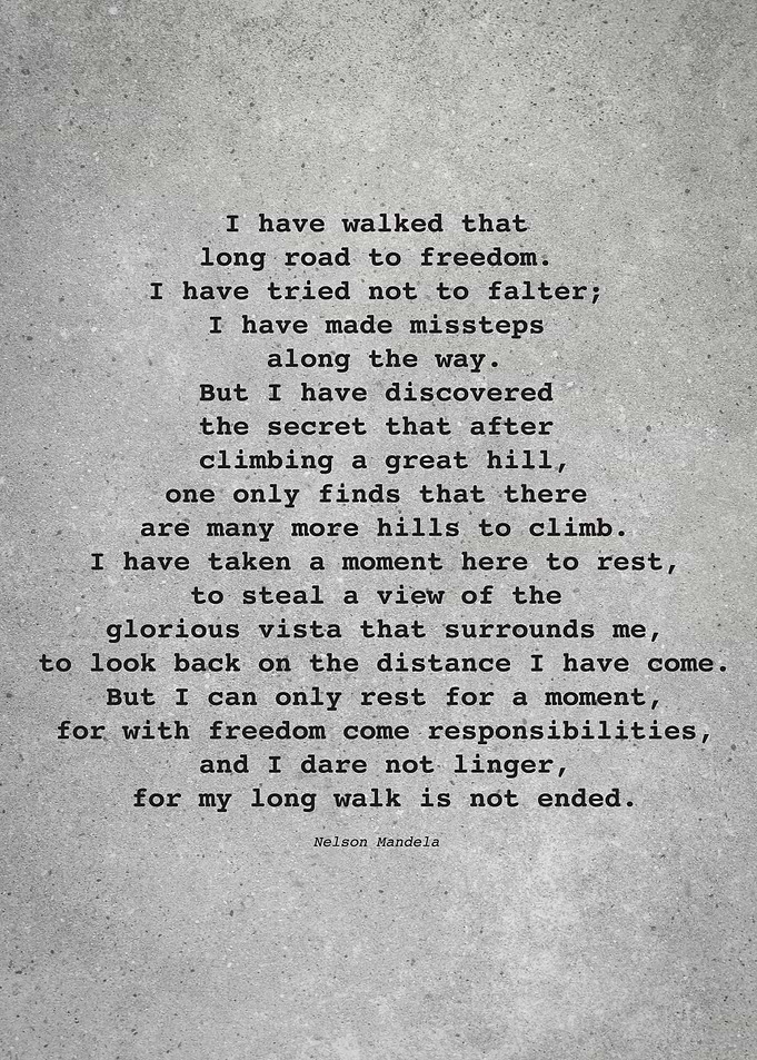 Nelson Mandela Quote L022