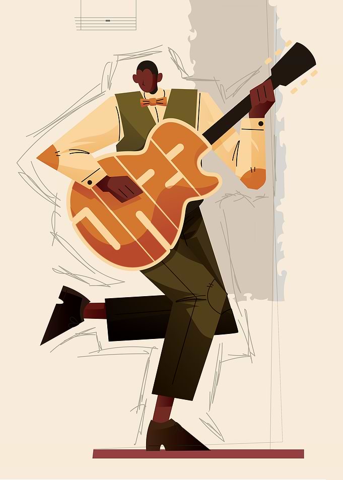 Jazz Guitar Dance