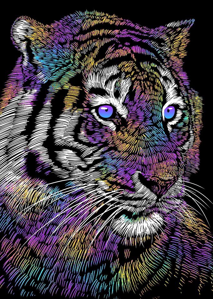 Rainbow Tiger