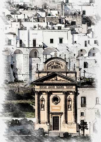 Ostuni white village