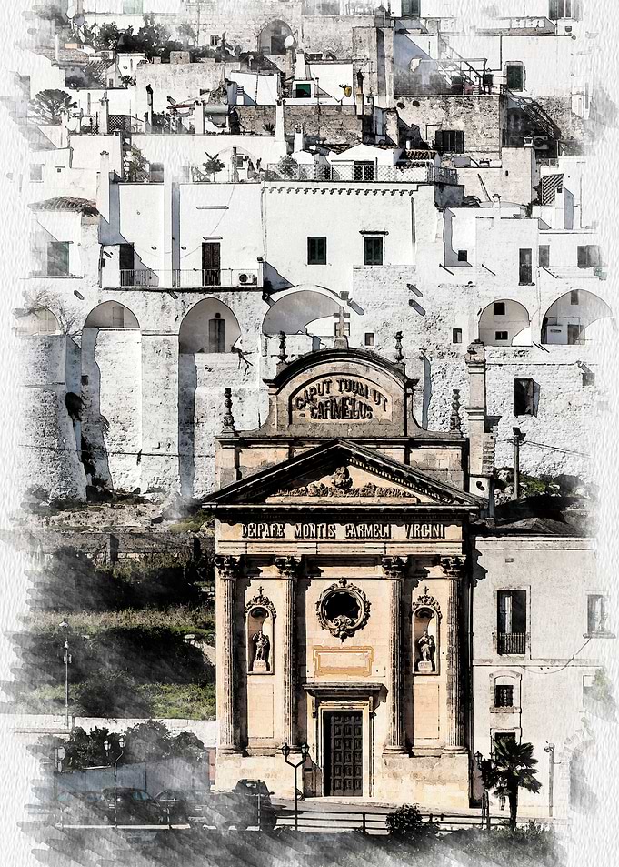 Ostuni white village