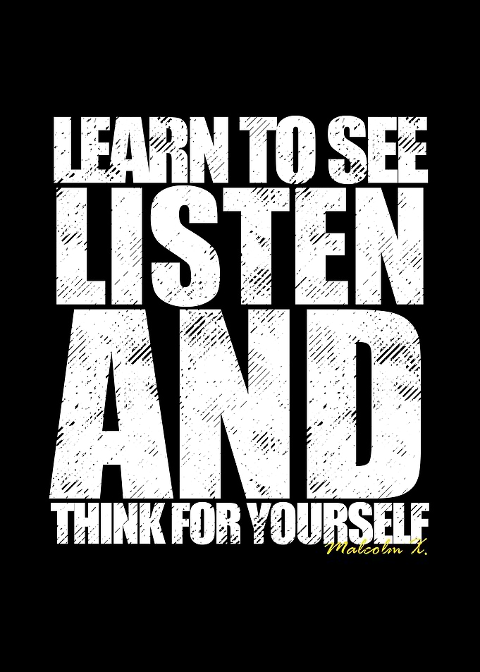 MALCOLM X QUOTE