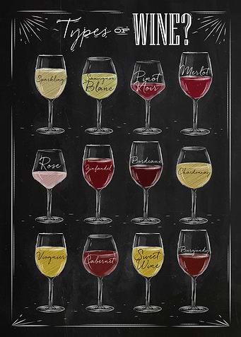 types of wine