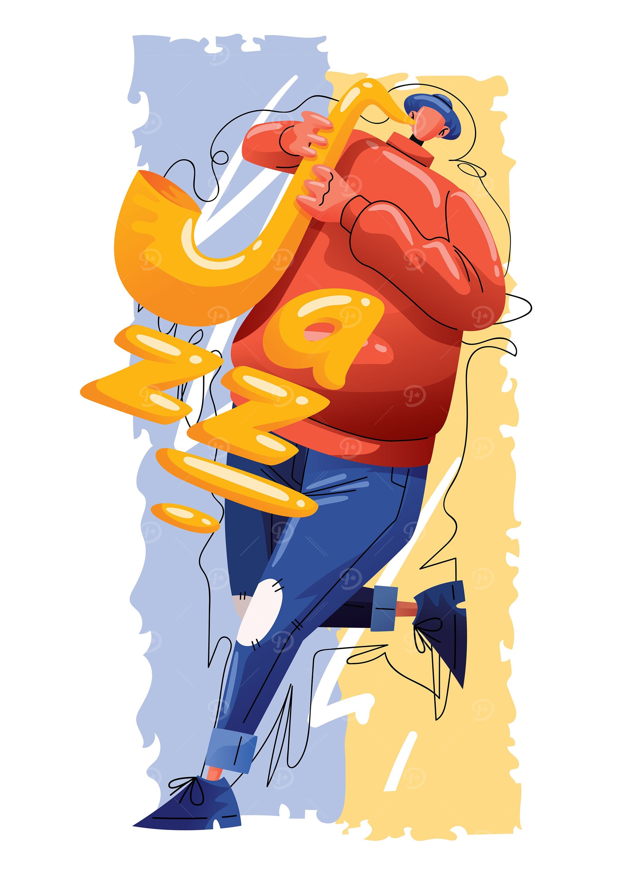 Jazz Saxophone Art