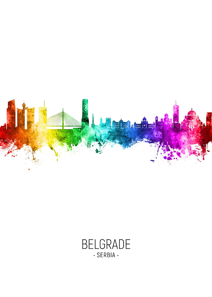 Belgrade Skyline Serbia