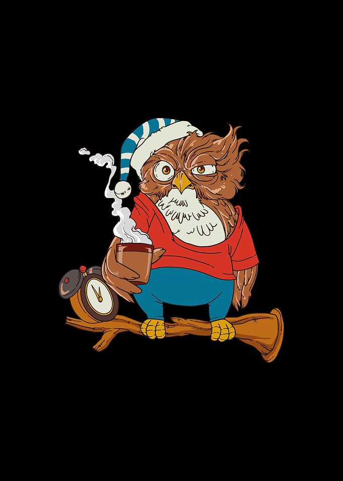 Sleepy Owl Coffee Lover