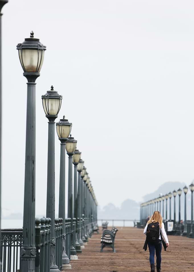 Lone girl
