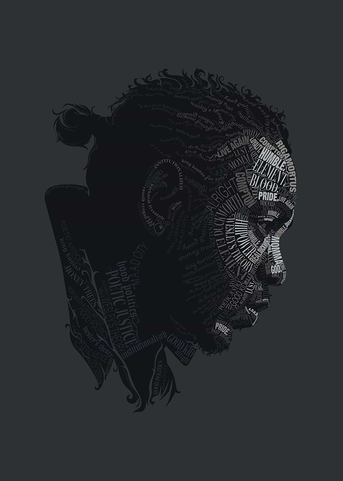 KDot HipHop Rapper Art