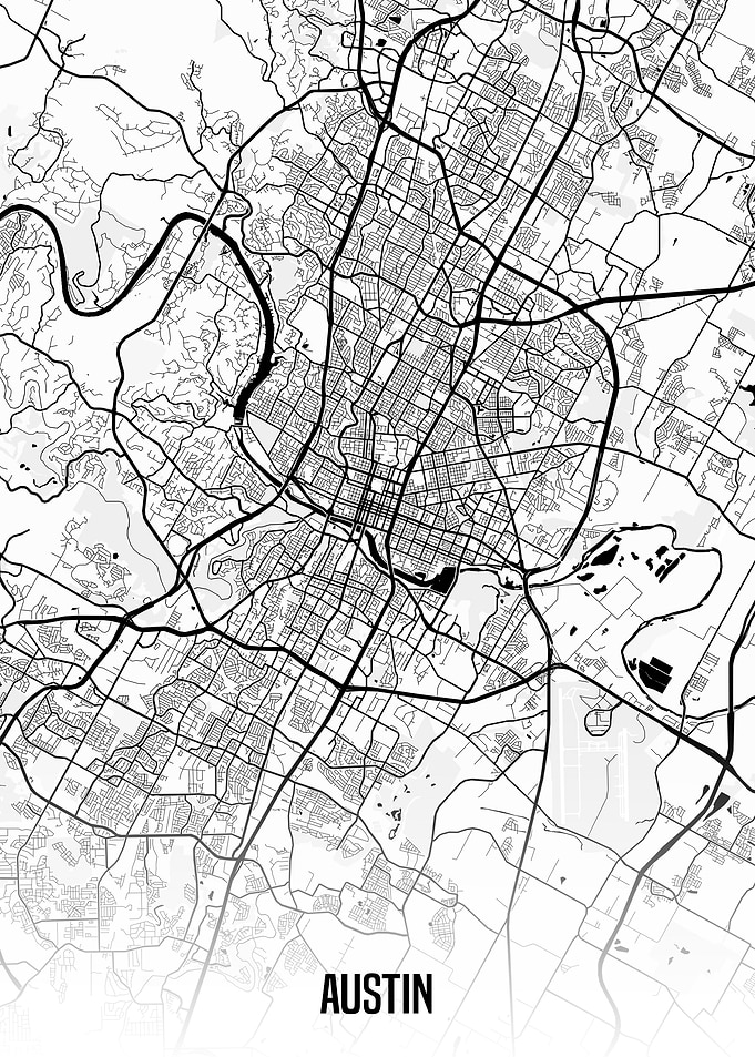 Austin map
