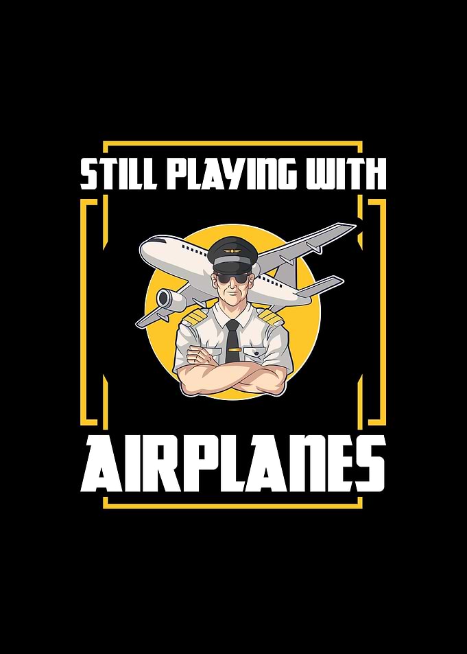 Airplanes Funny Pilot Gift