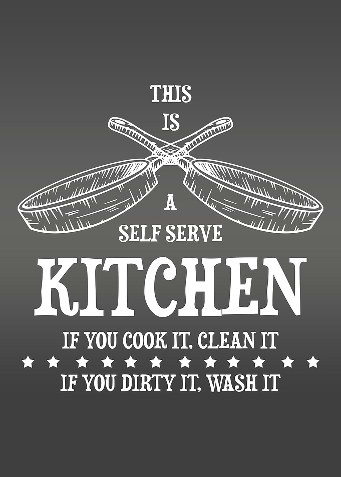 Self Serve Kitchen Decor