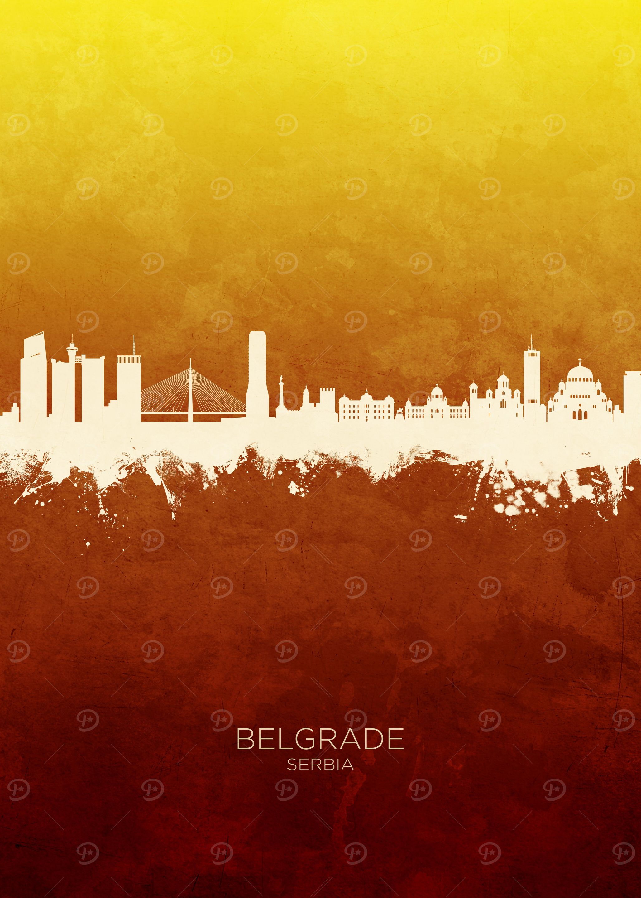 Belgrade Skyline Serbia