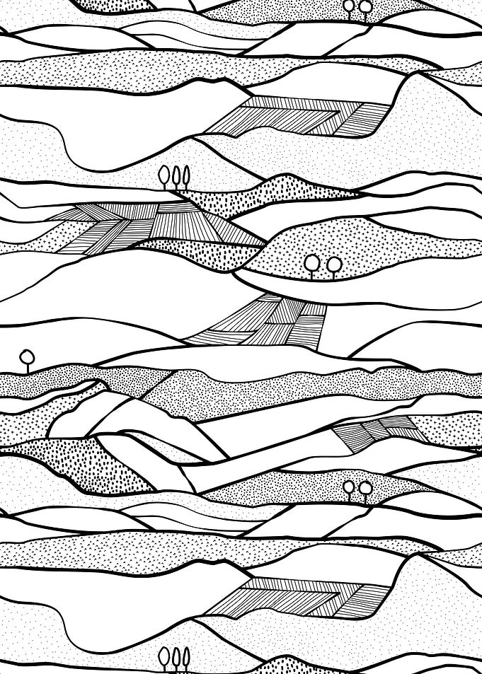 Monegros Geology Landscape