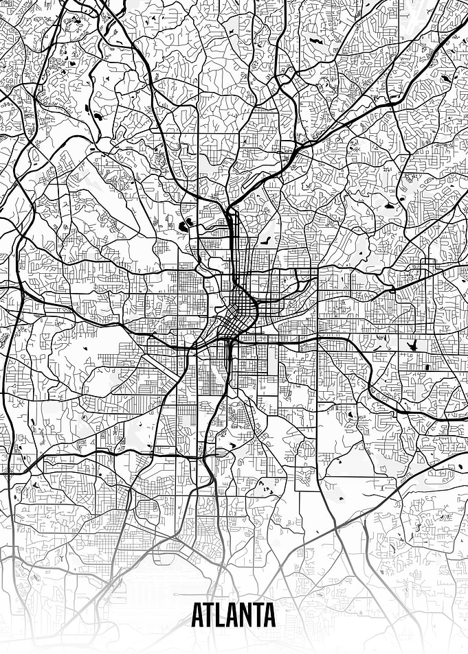 Atlanta map