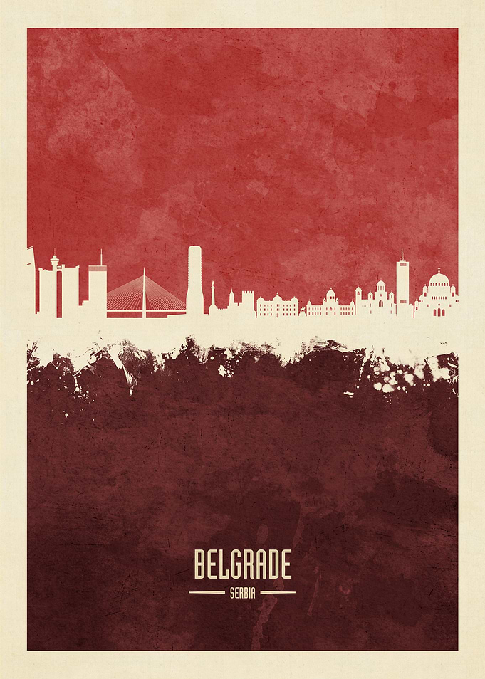 Belgrade Skyline Serbia