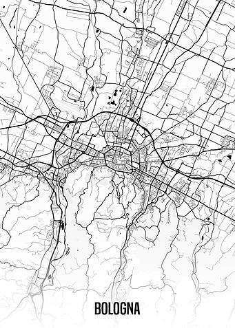 Bologna map